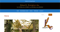 Desktop Screenshot of edwardlenterprises.com